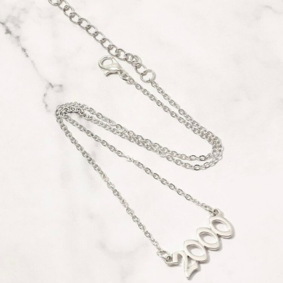3/$30 🤍 Established “2000” Necklace - Picture 3 of 3